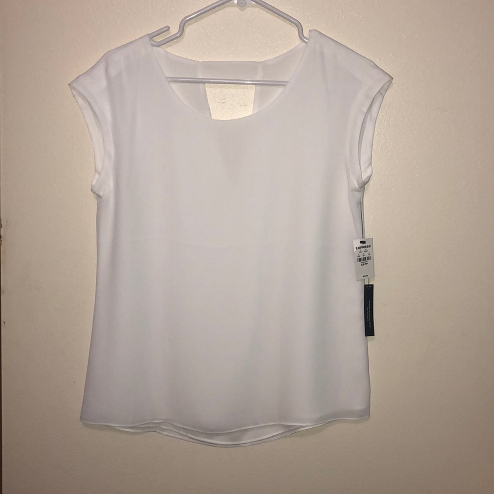 White Basic Blouse
